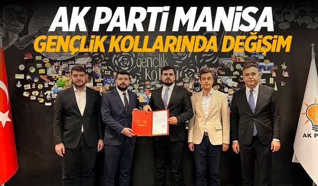 AK Parti Manisa Gençlik Kolları’nda Görev Değişimi