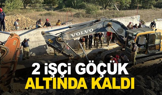 Tuzla’da 2 işçi şantiyede göçük altında kaldı