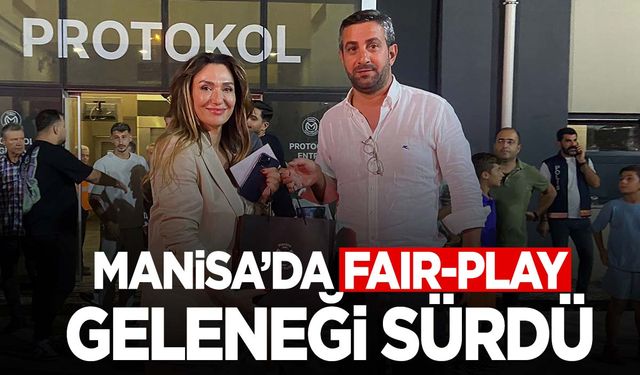 Başkan Aktan fair-play geleneğini sürdürdü