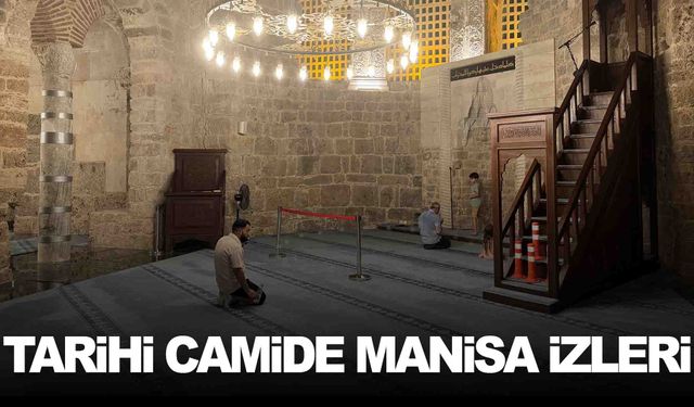 Bir caminin daha halıları Manisa’dan gitti