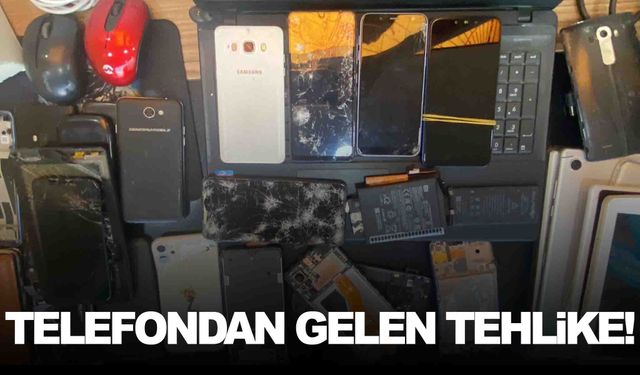 Cep telefonundan gelen tehlike… Sıkıntı büyük!