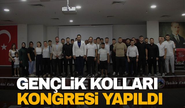 CHP Kula’da Gençlik Kolları Kongresi yapıldı