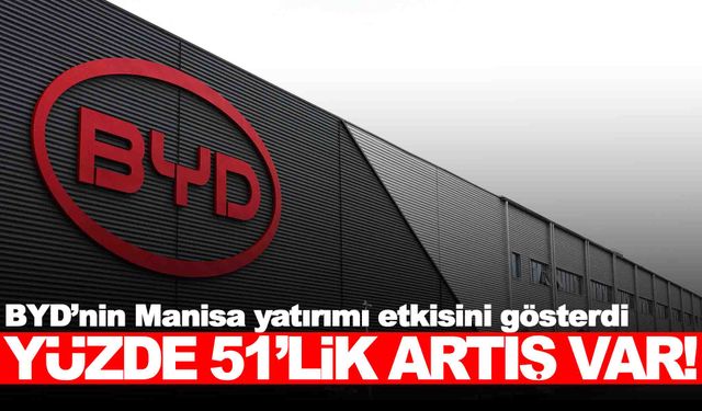 Çin devi BYD’nin etkisi… Yüzde 51’lik artış var!