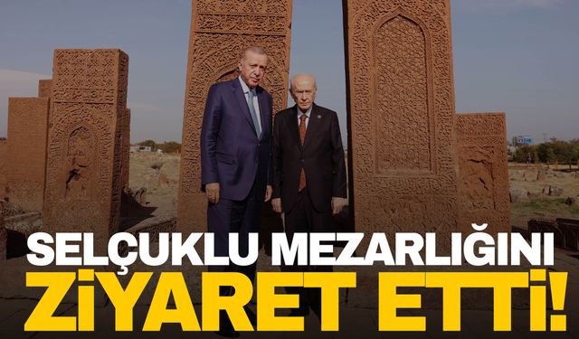 Cumhurbaşkanı Erdoğan’dan Selçuklu Mezarlığı ziyareti