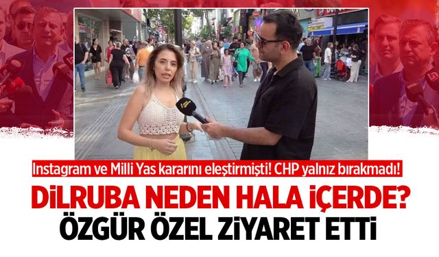 Dilruba Kayserilioğlu Neden Hala İçerde? Özgür Özel Ziyaret Etti!