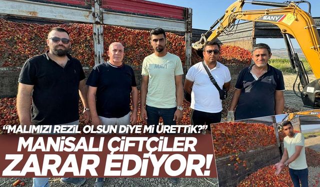 Ürünleri fabrikalardan red yedi! Manisalı çiftçiler zor durumda: “Sesimizi duyun!”