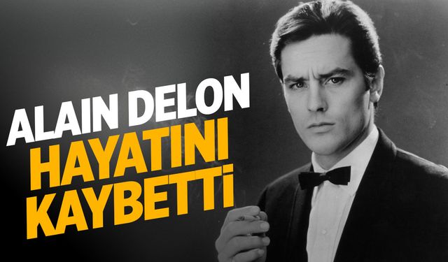 Dünyaca Ünlü Aktör Alain Delon Hayatını Kaybetti