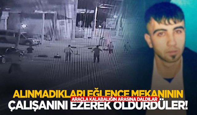 Ege’de korkunç olay… İçeri almayan eğlence mekanı çalışanını araçla ezdiler!