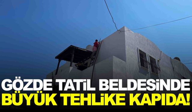 Ege’nin gözde tatil beldesinde büyük tehlike… Ciddi kriz baş gösterdi!