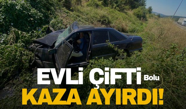 Evli çift trafik kazasına kurban gitti