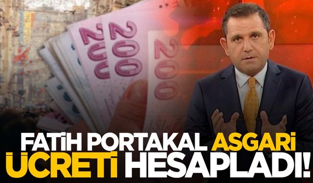 Fatih Portakal’dan asgari ücret tahmini: ‘Verirler mi?’