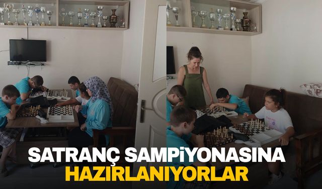 Görme engelliler satranç şampiyonasına hazırlanıyor