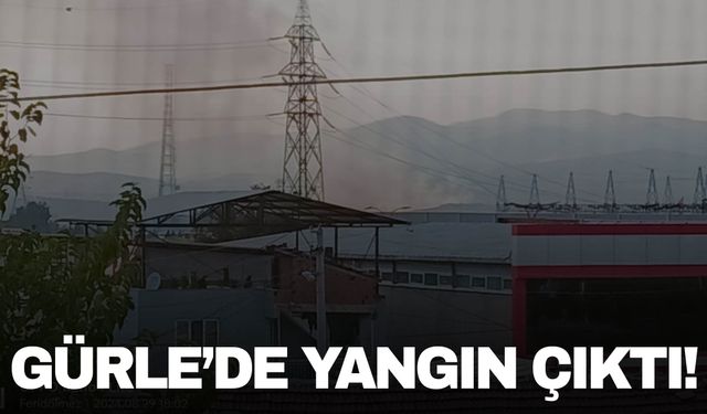 Gürle’de yangın çıktı!