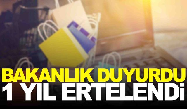 İade masrafları tüketiciye yansıyacaktı… Bakanlık duyurdu… 1 yıl ertelendi