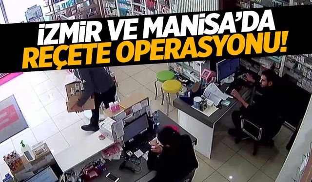 İzmir ve Manisa'da operasyon! 8 kişi tutuklandı...