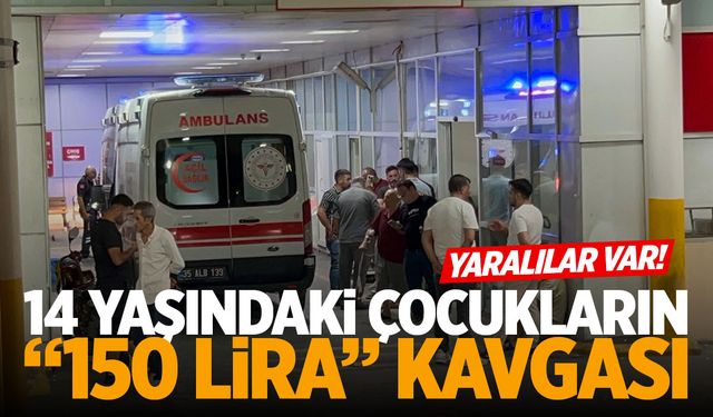 İzmir’de 14 yaşındaki çocukların “150 lira” kavgası: 2 kişi vuruldu!