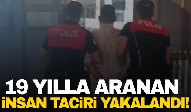 İzmir’de azılı insan taciri yakalandı!