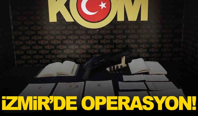 İzmir’de tefecilik operasyonu… Veresiye defteri bile tutmuş!