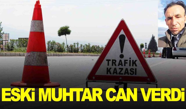 Ege’de feci kaza… Kamyonet kasasından düşen eski muhtar can verdi!