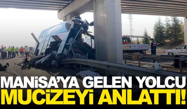 Manisa’ya geliyormuş… 9 kişiye mezar olan otobüste mucize kurtuluş hikayesi!