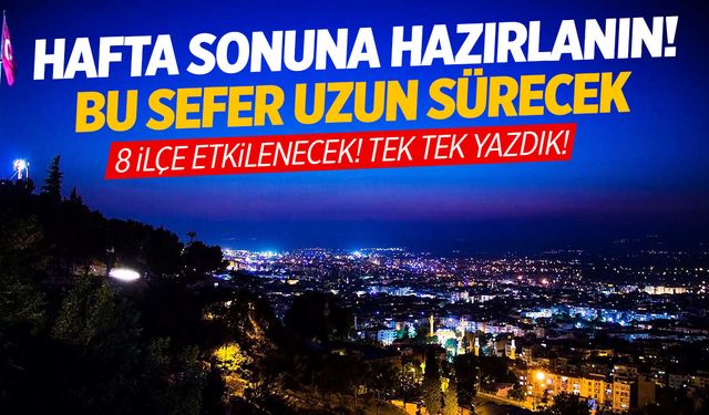 Hafta Sonuna Hazırlanın! Bu Sefer Uzun Sürecek: 24 Ağustos 2024 Cumartesi Manisa Elektrik Kesintisi