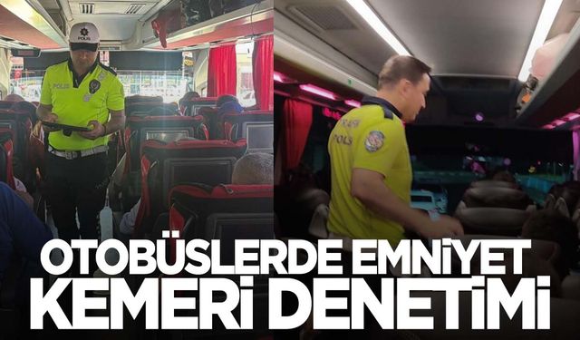 Manisa Emniyetinden emniyet kemeri denetimi!