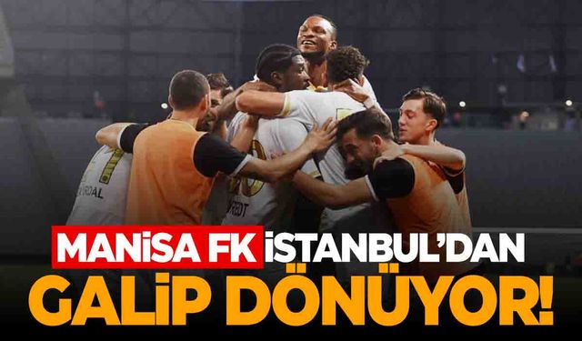 Manisa FK 3 puanı 2 golle aldı!