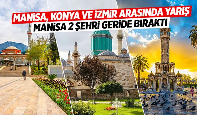 Manisa yarışı önde götürüyor! İzmir ve Konya geride kaldı…