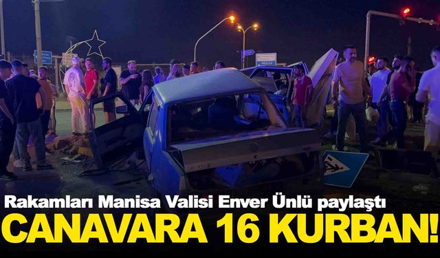 Manisa’da 50 günde 16 kişi trafik kazalarında can verdi!