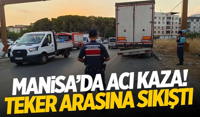 Manisa’da bir motosiklet kazası daha! Sürücü kaza anında can verdi