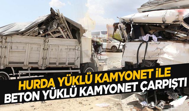 Manisa’da kaza… Kamyonet hurdaya döndü! Mucize eseri sağ çıktı!