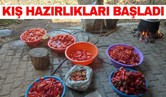 Manisa’da kış hazırlıkları başladı