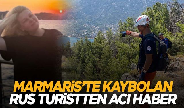 Marmaris’te kaybolan Rus turistten acı haber! Önce telefonu sonra cansız bedeni bulundu!