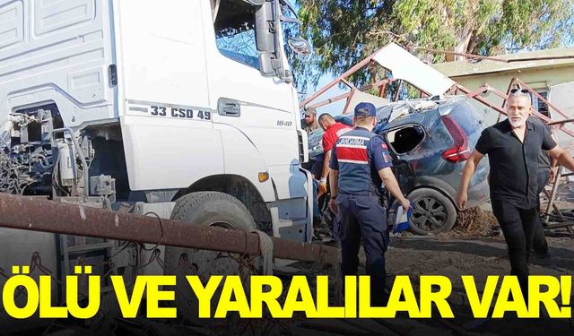 Mersin’de kaza… Ortalık savaş alanına döndü… Ölü ve yaralılar var!