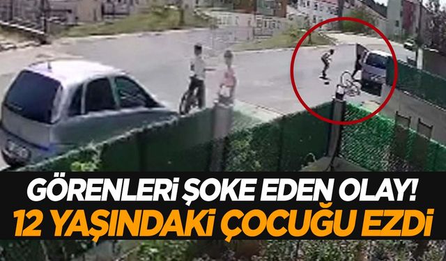 Oğluyla kavga eden çocuğu otomobille ezdi!