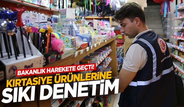 Okul sezonu öncesi Manisa’da kırtasiye ürünlerine sıkı denetim!