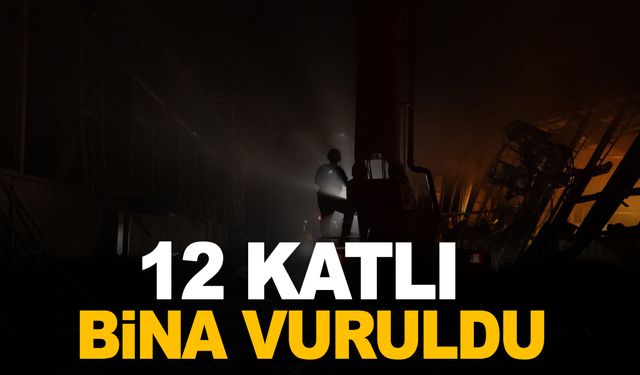 Rusya Ukranya’ya saldırdı! 12 katlı bina vuruldu!