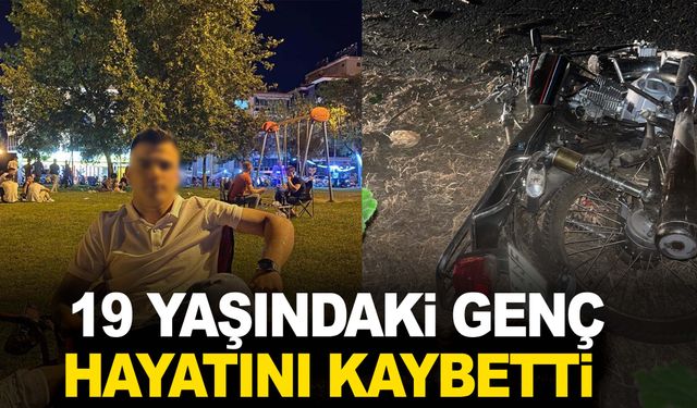 Manisa’da feci motosiklet kazası! 19 yaşındaki genç hayatını kaybetti