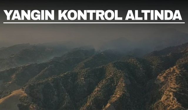 Salihli'deki yangın 44 saatte kontrol altında