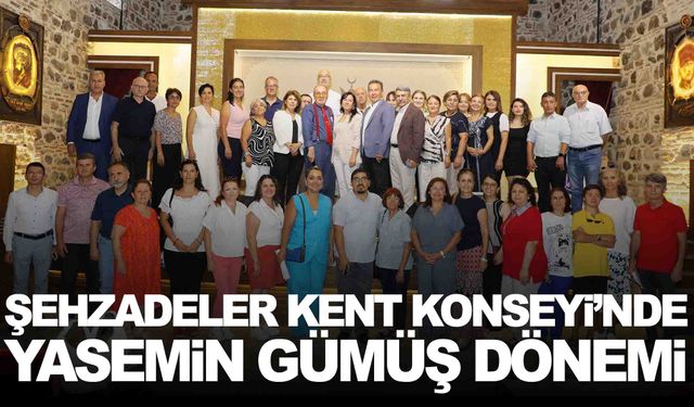 Şehzadeler Kent Konseyi Başkanı Yasemin Gümüş oldu