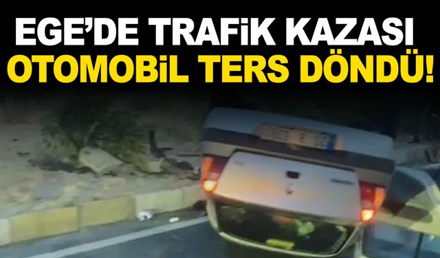 Ege’de trafik kazası: 5 kişi yaralandı!