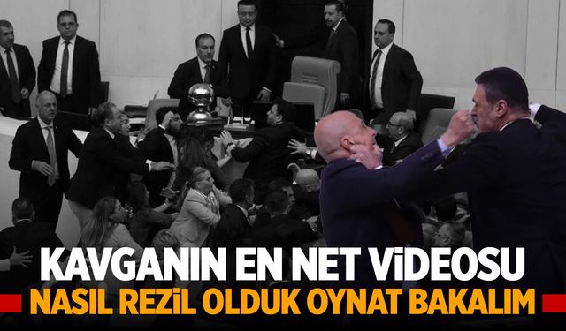 TBMM’de Yumruklu Kavga: Meclis Kavgasının En Net Videosu Ortaya Çıktı