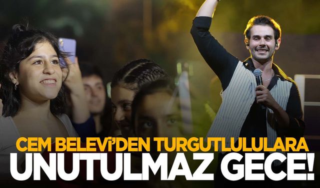 Turgutlu’da Cem Belevi rüzgarı esti!