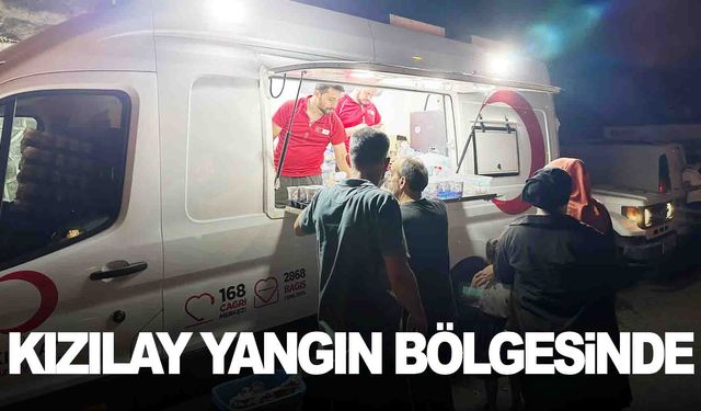 Türk Kızılay'dan yangınların devam ettiği illere gıda desteği