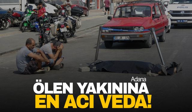 Yakınının cesedinin başında dakikalarda oturup bekledi… Çaresizliği yürekleri dağladı