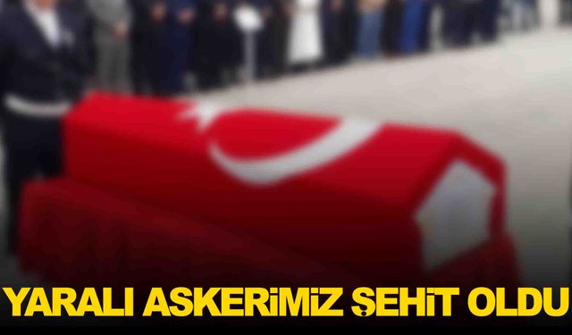 Pençe Kilit’ten acı haber… Yaralanan askerimiz kurtarılamadı