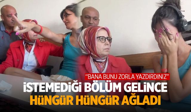 İstemediği 1. tercihi tutan kız hüngür hüngür ağladı: Bana zorla yazdırdınız