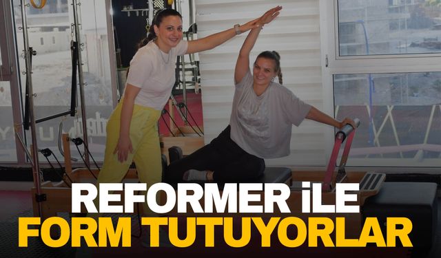 Yunusemreli kadınlar reformer ile form tutuyor