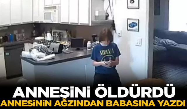 14 yaşındaki genç kız annesini öldürdü! Annesinin ağzından babasına mesaj attı