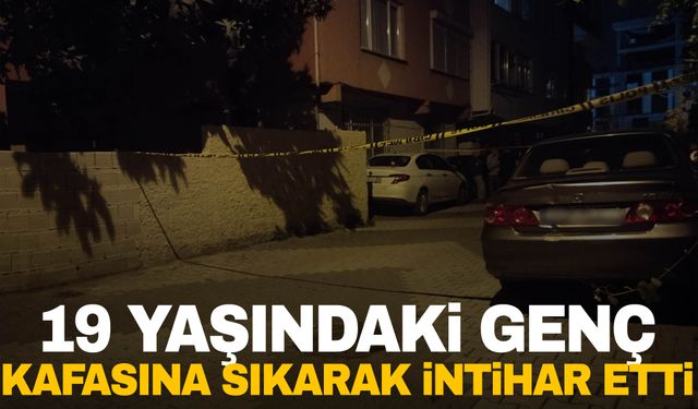 İstanbul'da 19 yaşındaki genç silahla intihar etti